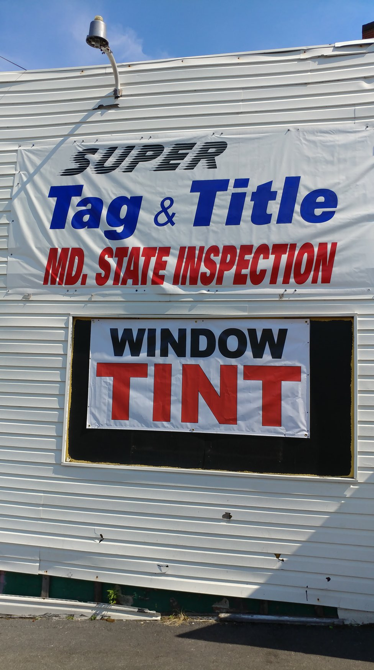 Tag Title and Window Tint Services